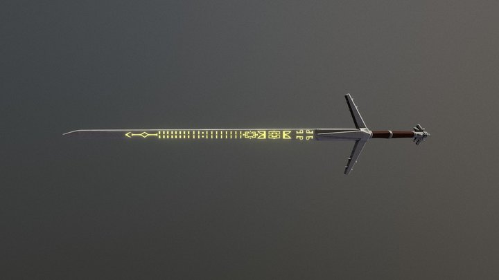 The Witcher - Aerondight 3D Model