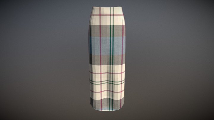 Saia / skirt 3D Model