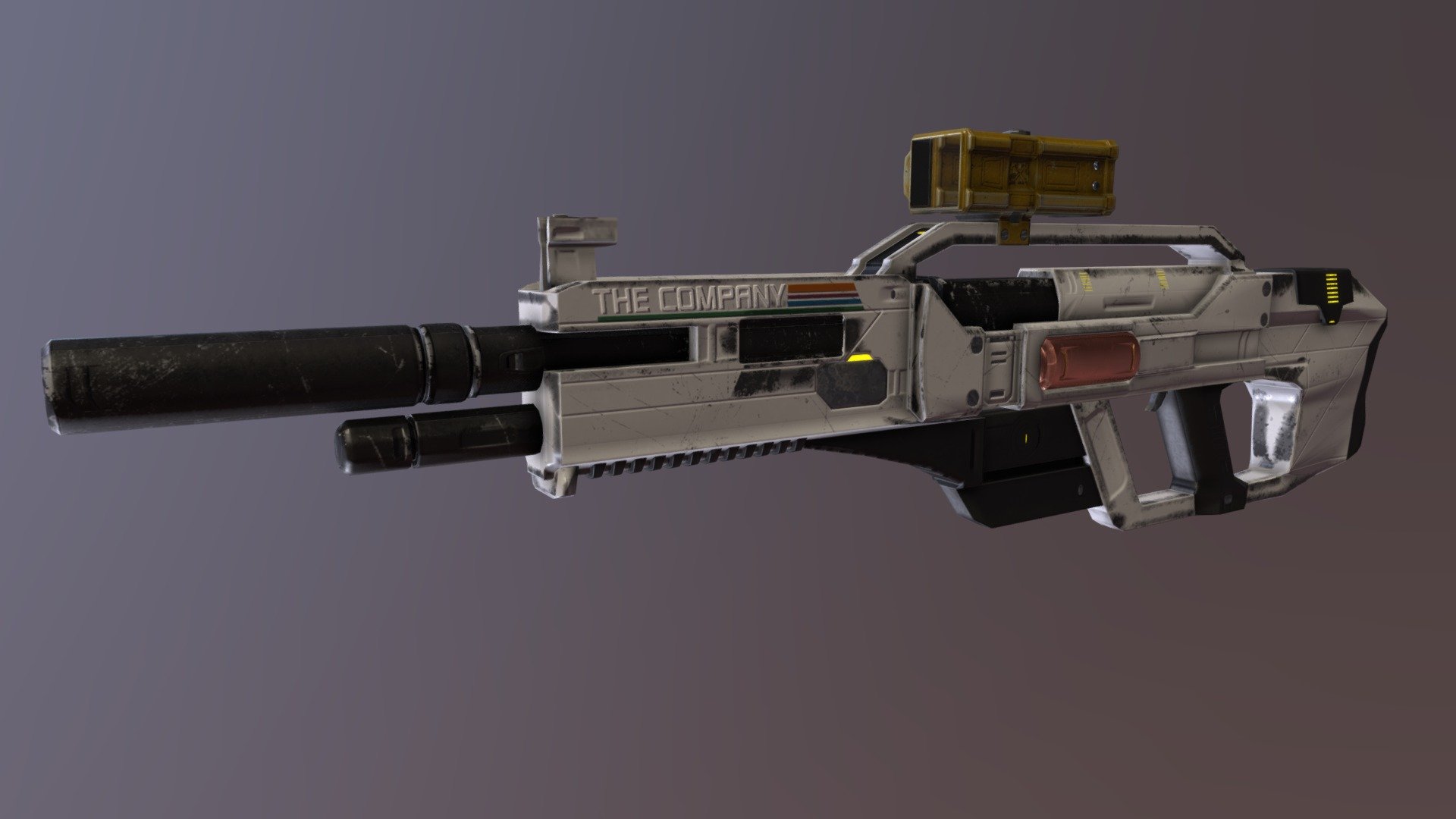 Unfortunate Spacemen Assault Rifle - 3D model by MadDok [33a0f35 ...