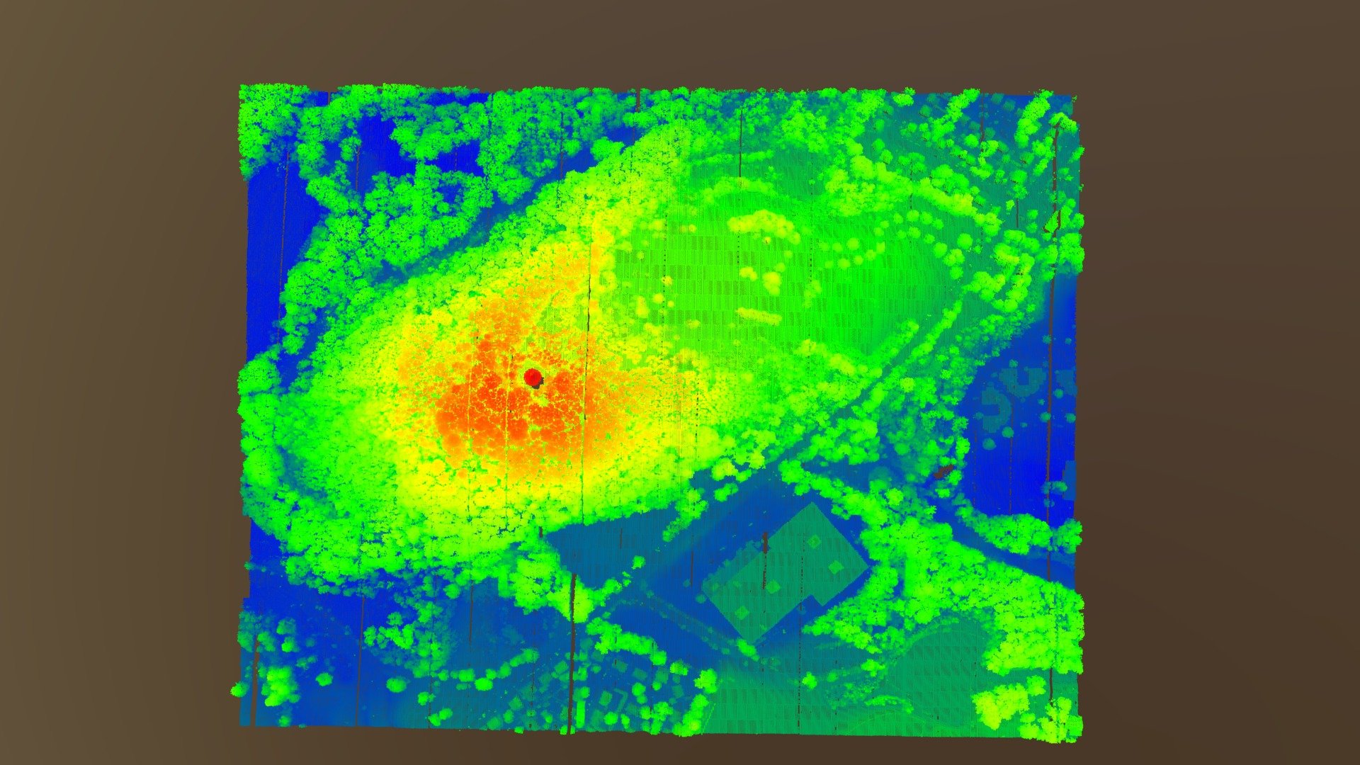 Mackerel Hill - Waltham Mass USGS Lidar 2015