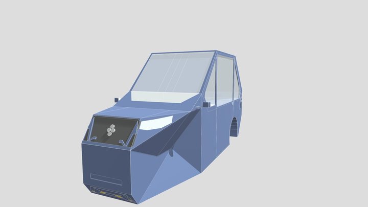 Fictional,lowpoly Xender Elex 3wheeler series:1 3D Model