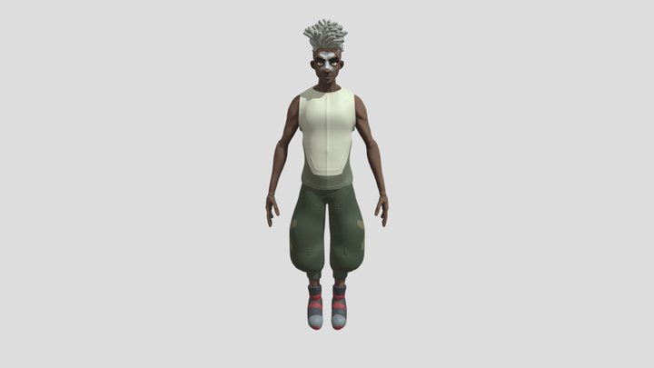 Ekko - Primer Parcial Escultura Digital 3D Model