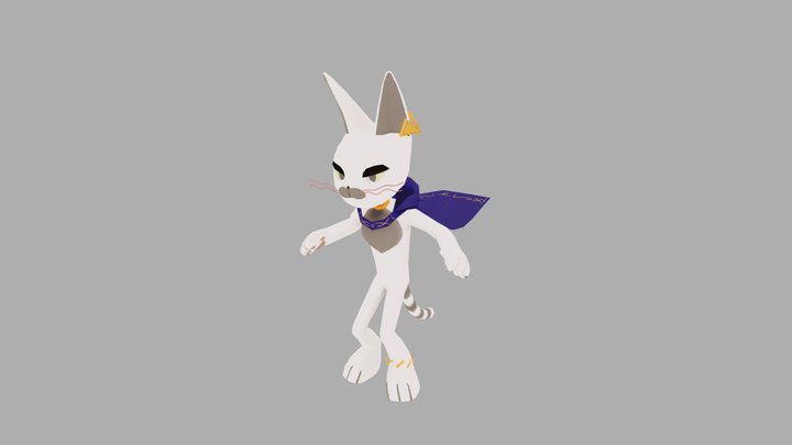 MagicCat_JUMP 3D Model