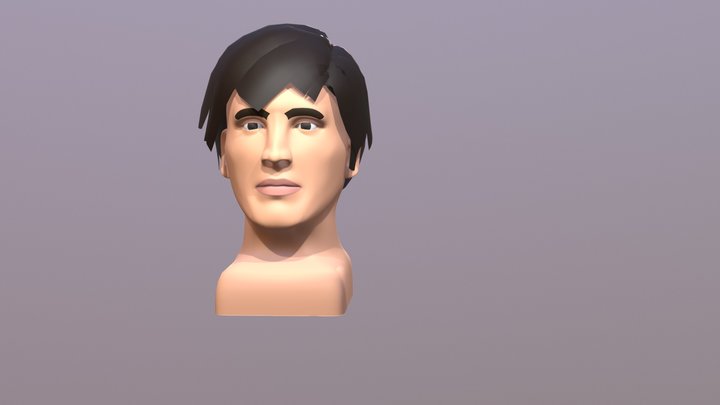 Human Head 3D Model