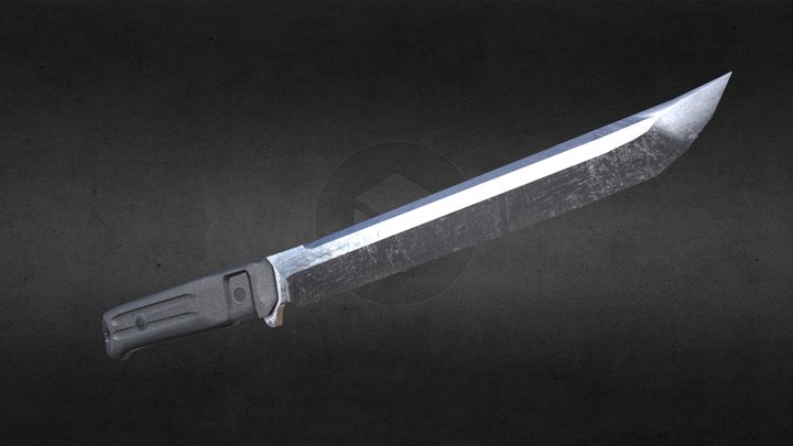 Knife Model 3D Model