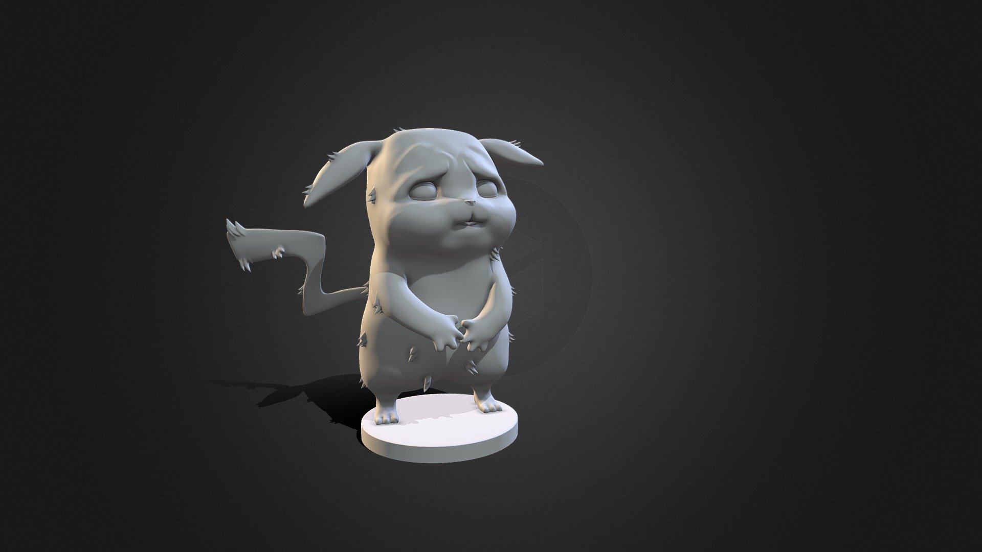 Pikachu Model - 3D model by MartinCrovetto [33a3830] - Sketchfab