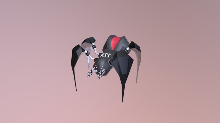 Aranha Robô/ Robot Spider 3D Model