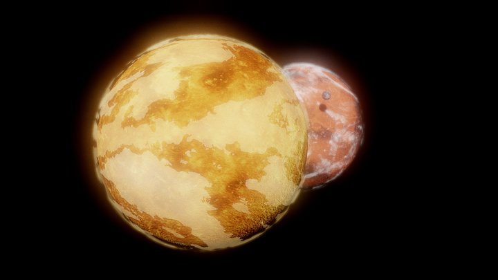 Planets 3D Model
