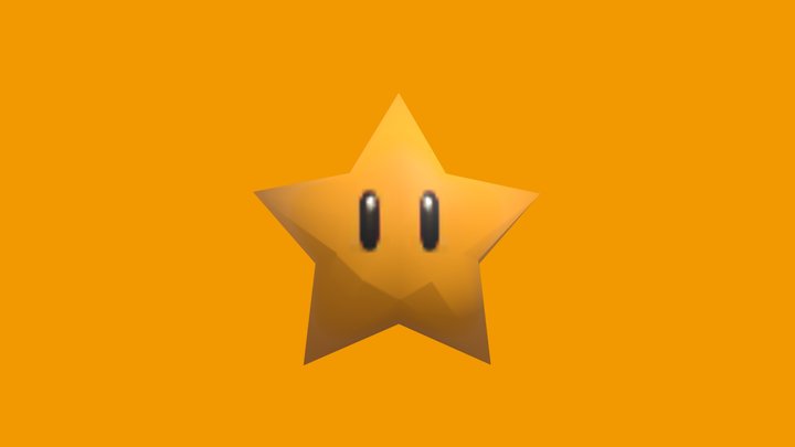 Super Mario - Super Star – Modèle 3D gratuit STL