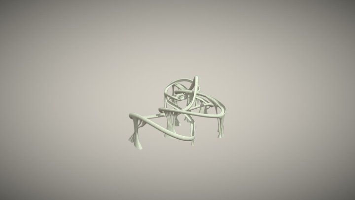 Roller coaster 3D Model
