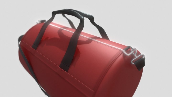 Sports bag 3D Model