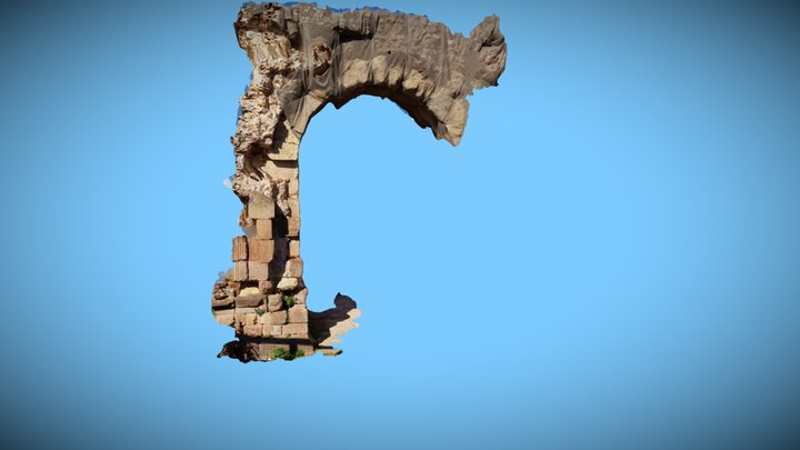 Pont Diable Martorell (Spain) test 3D Model
