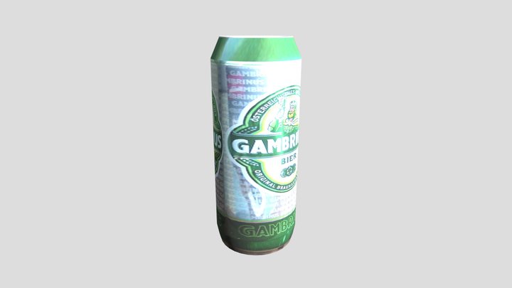 Gambrinus Bier 3D Model