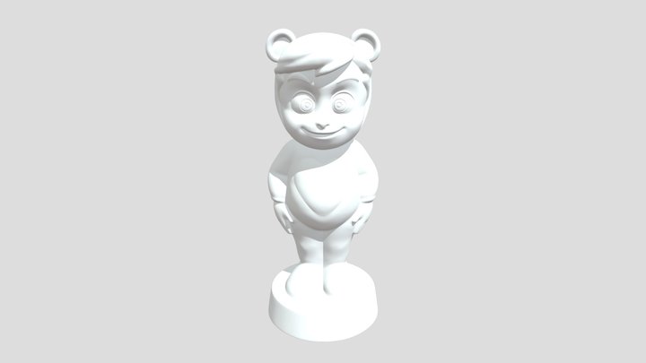 Complete bottle - Tody's Baby 3D Model