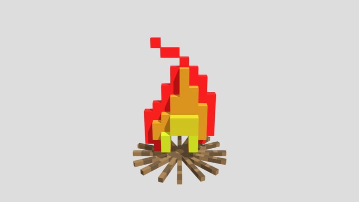 Bonfire 3D Model