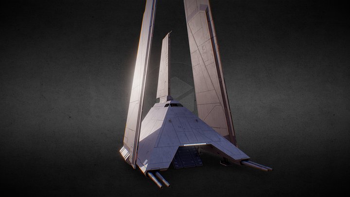 Star Wars - Krennic's Shuttle 3D Model