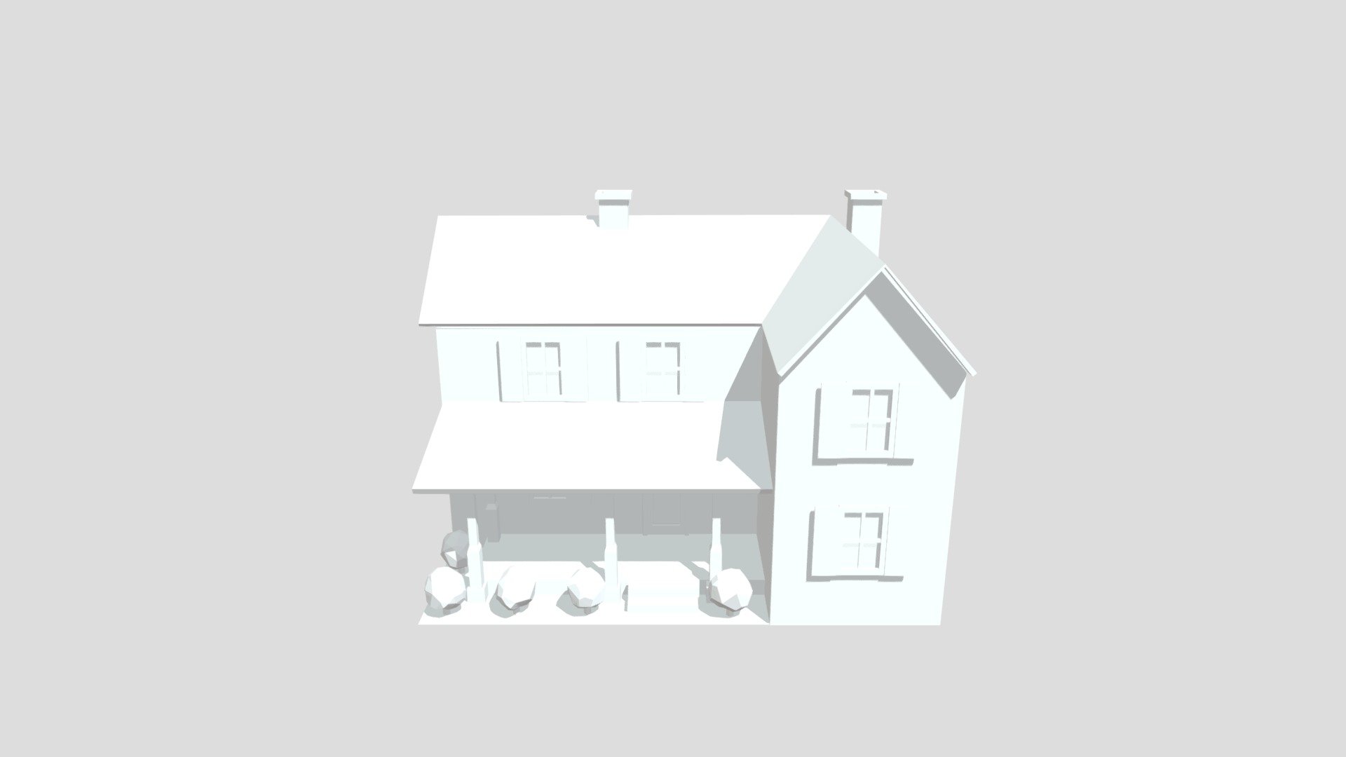 Farm house from Poly by Google