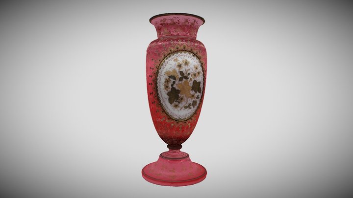 Venetian Vase 19th Century - 3D Scan 3D Model