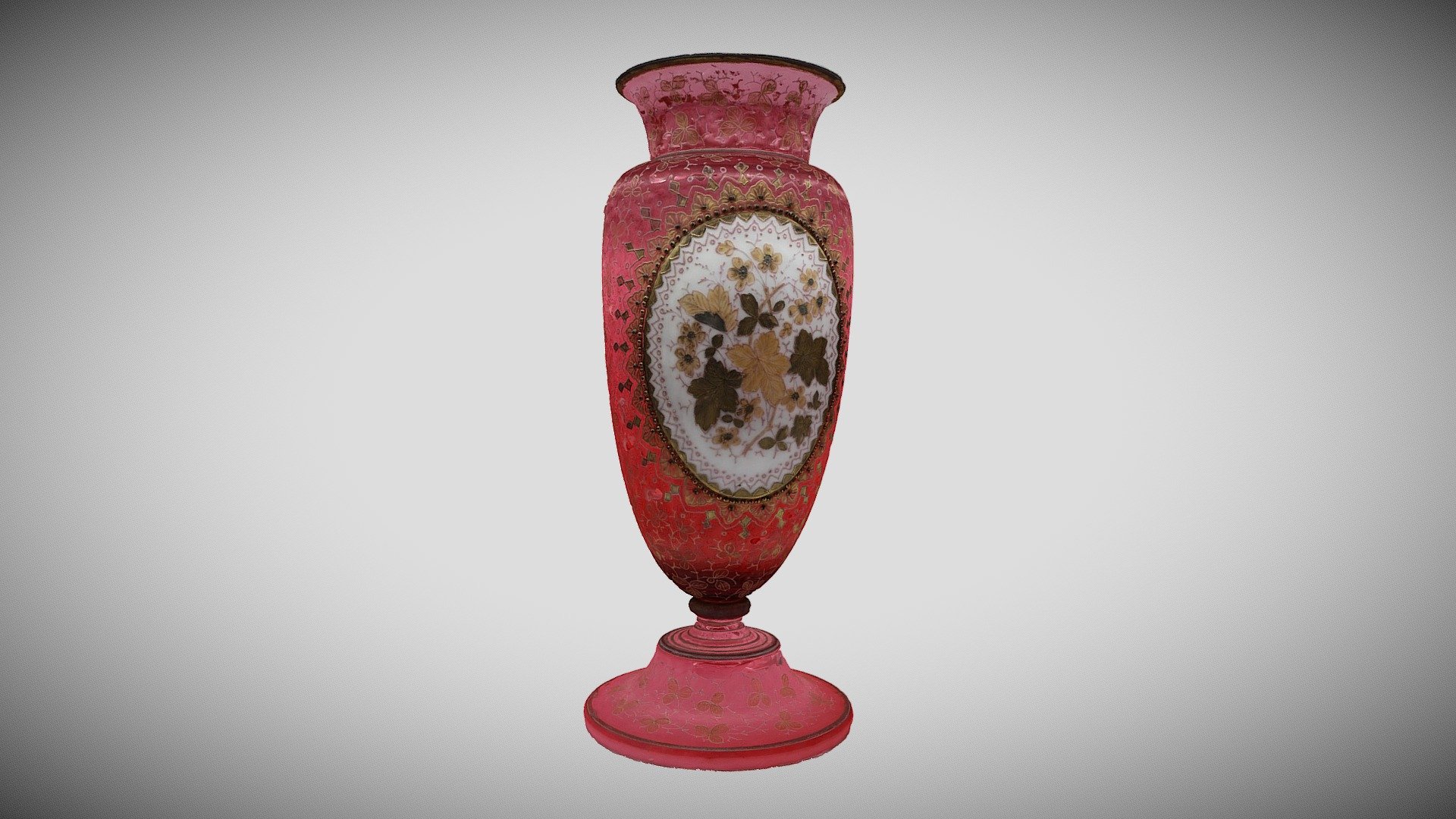 Venetian Vase 19th Century - 3D Scan