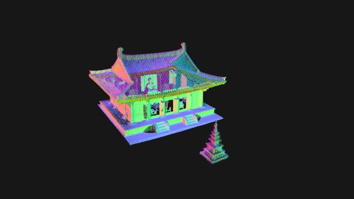 temple site 3D Model