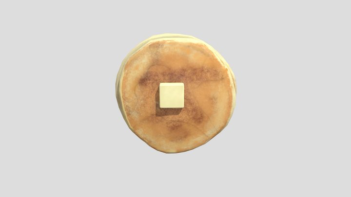 Pancakes 3D Model