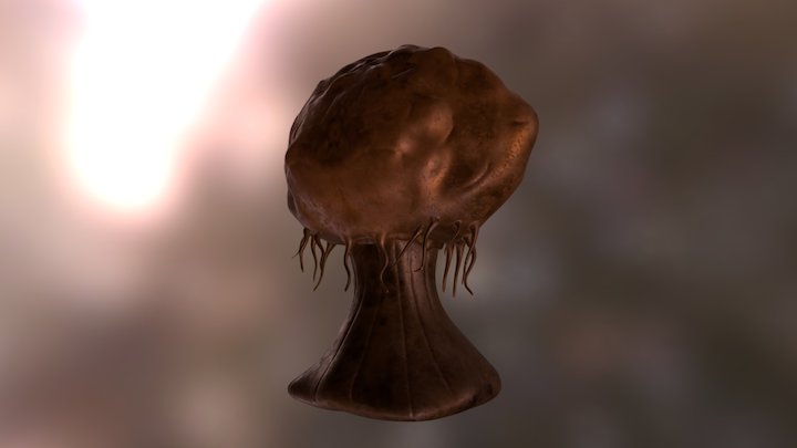 Titanium Coral Sketch 3D Model