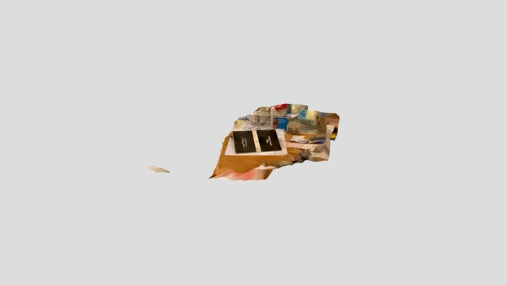 Letters book 3D Model