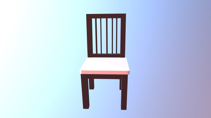 3D Modelling Fundamentals - Tutorial 2 (Chair) 3D Model