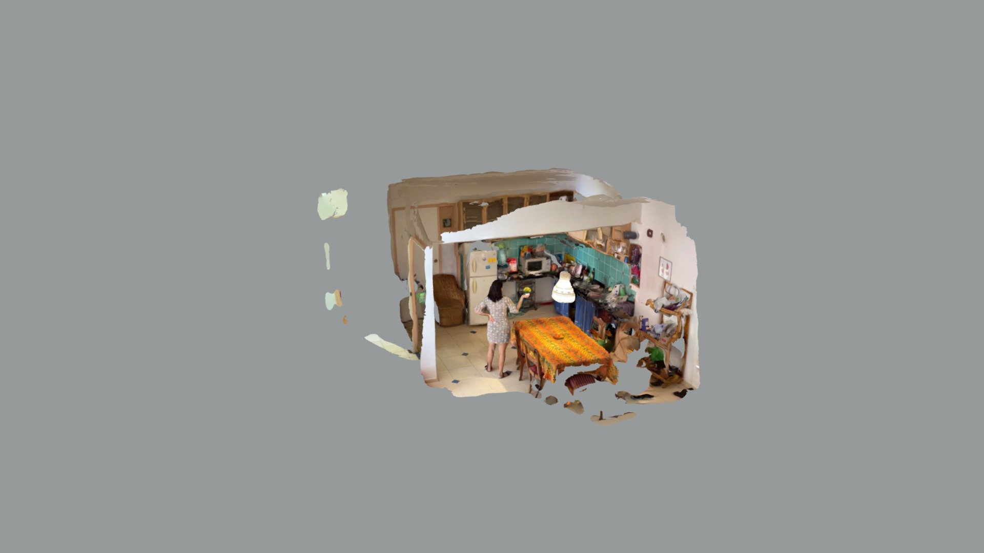 In the room