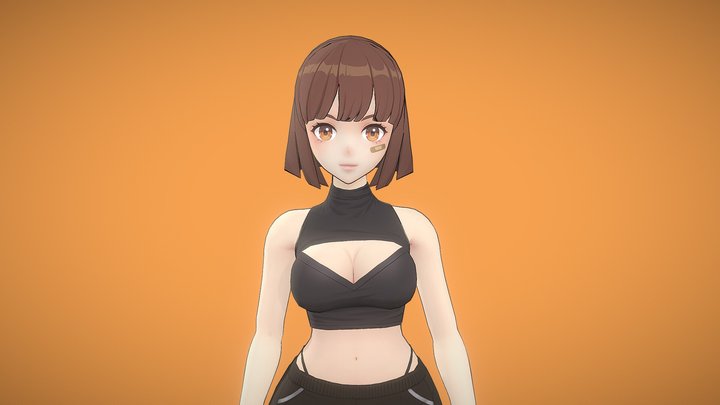 1_Level_Character 3D Model