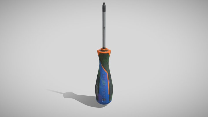 Old Screwdriwer DeXter 3D Model