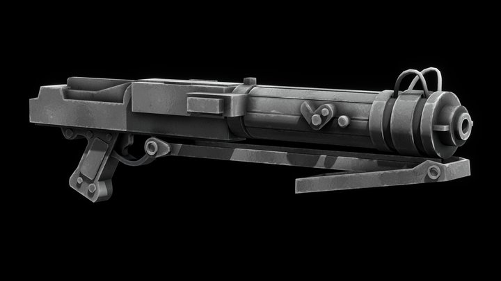 Clone Wars DC-15S 3D Model
