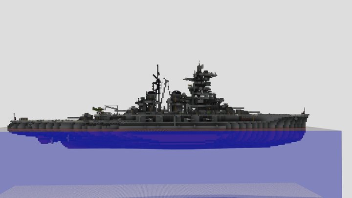 IJN Haruna 3D Model