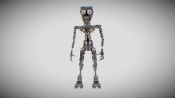 Endoskeleton Rynfox - Download Free 3D model by Freddy_Fazbear (@LBSCR ...