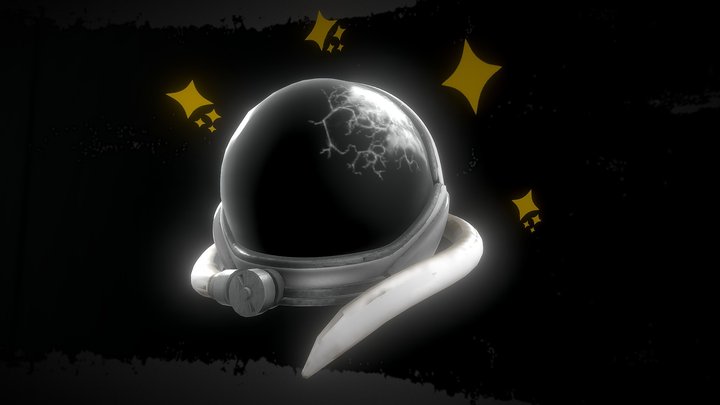 Astronaut Helm 3D Model