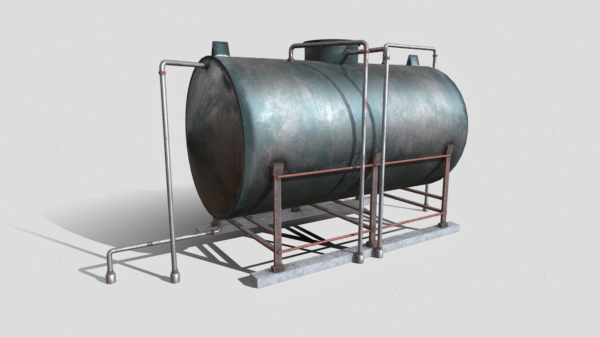 Rooftop Water Tank - Buy Royalty Free 3D model by HowardCoates [33b59f7 ...