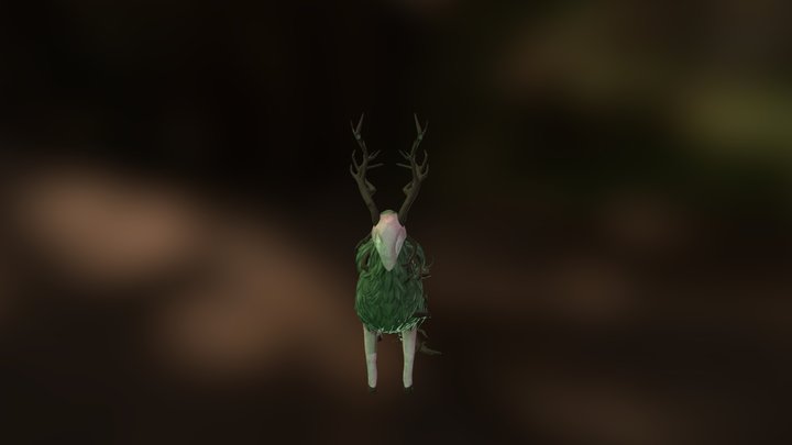 Spirit of the Forest 3D Model