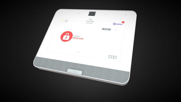 IQ Panel 4 3D Model