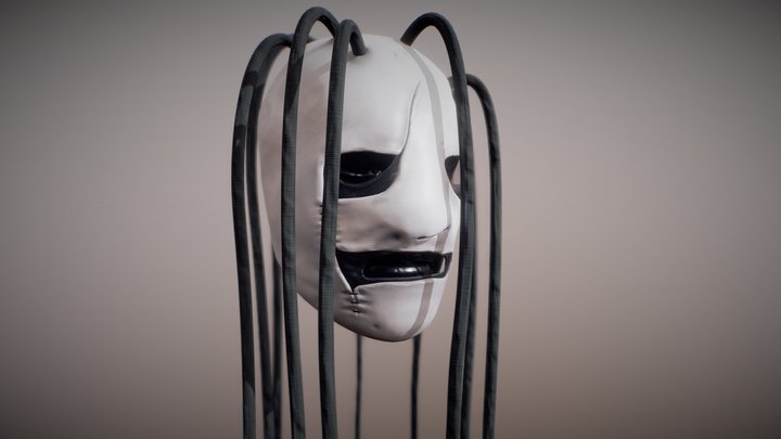Corey Taylor's Iowa Mask from Slipknot 3D Model