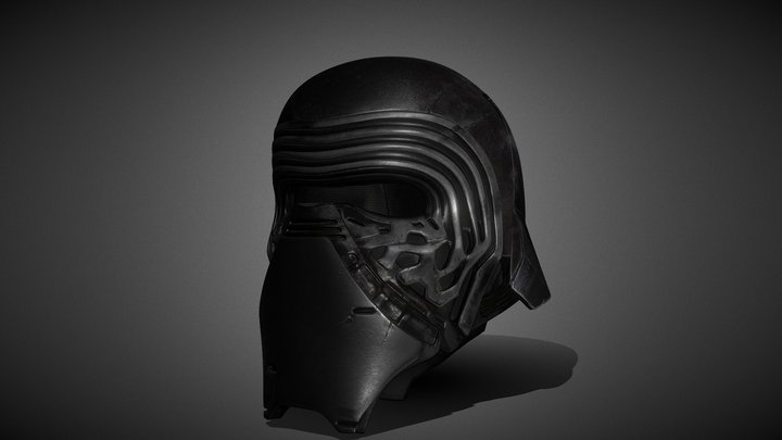 Kylo Ren Helmet – Modello 3D gratuito STL