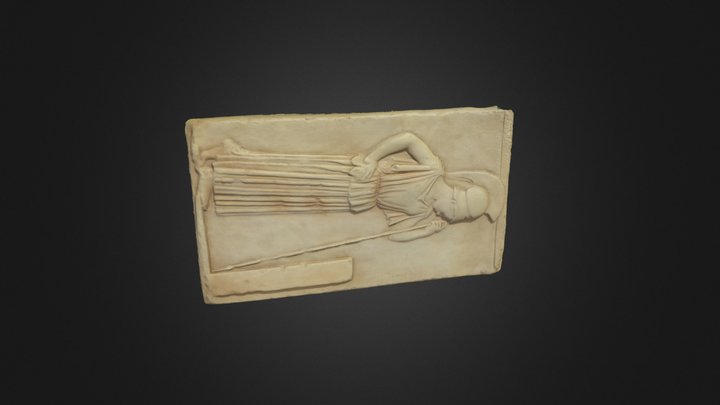 Estela Atenea 3D Model
