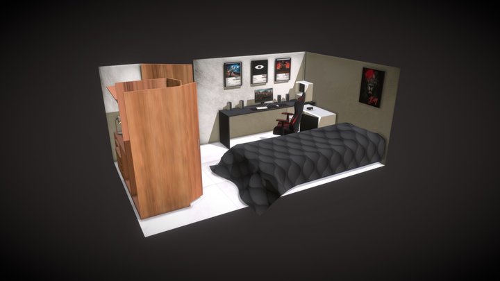 LittleLion's Room 3D Model
