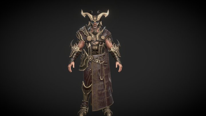 warrior base 3D Model