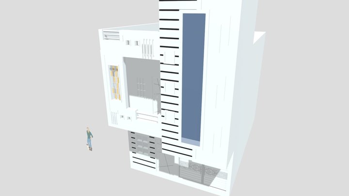 3D HOUSE MODEL 3D Model