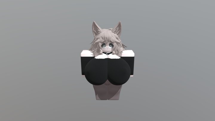 Cat Girl 3D Model