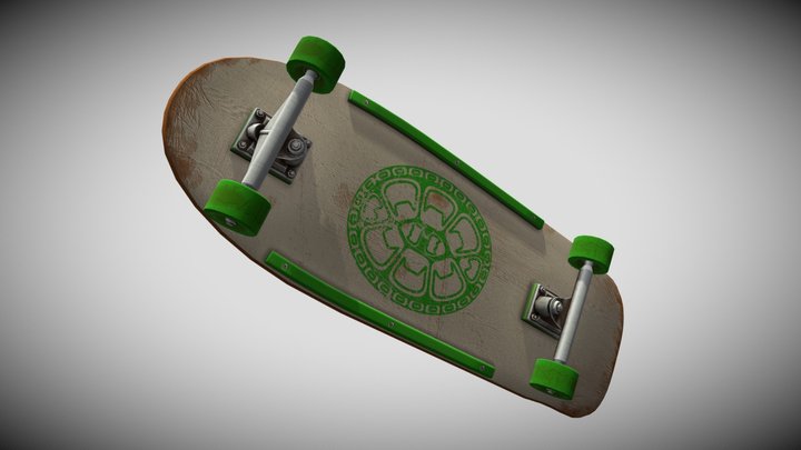 Skateboard 3D Model