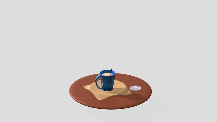 Mug and stuff 3D Model