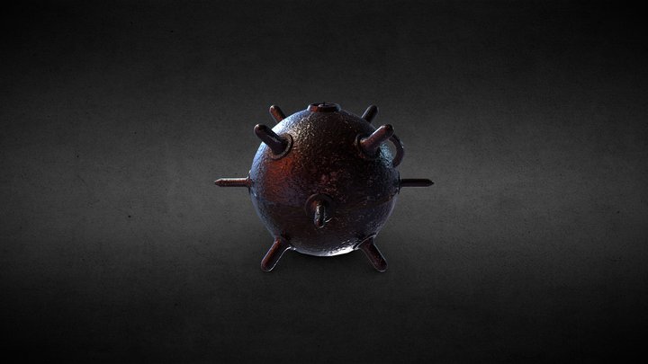 Salty Sea Mine 3D Model