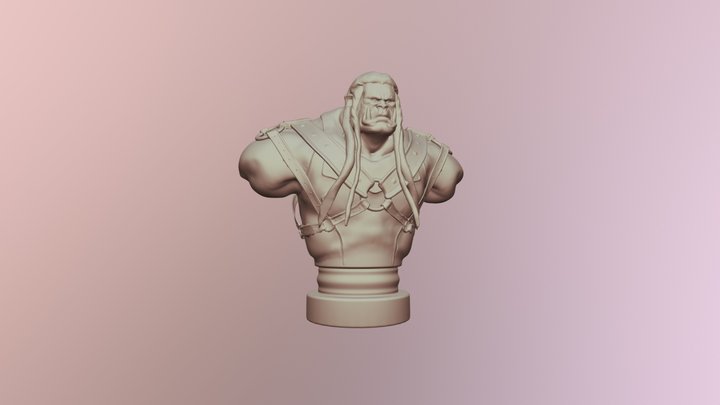 Spaulders off for Honor 3D Model