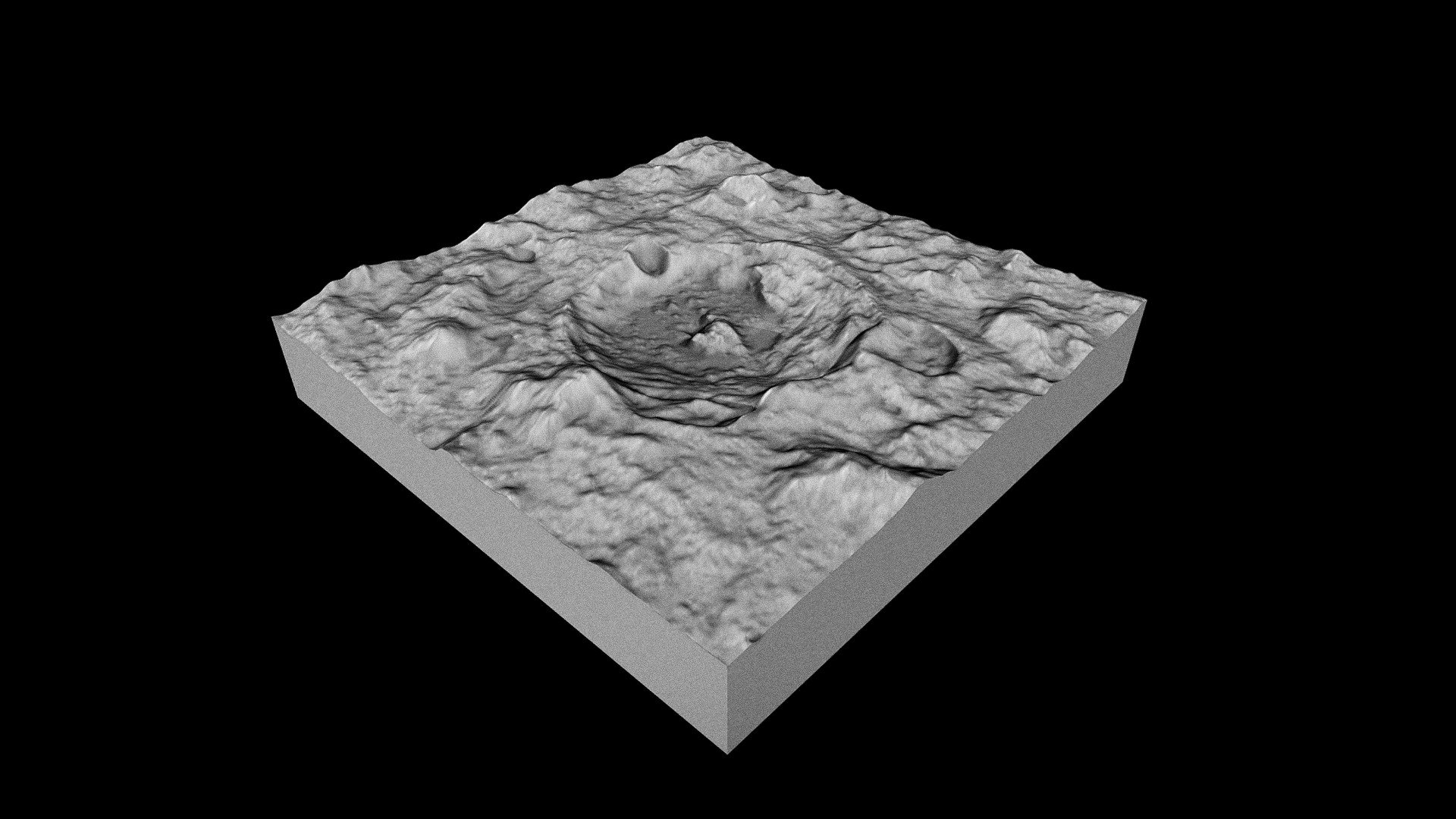 Lowell (lunar crater) from moontrek.jpl.nasa.gov — Sketchfab embed 3D viewer